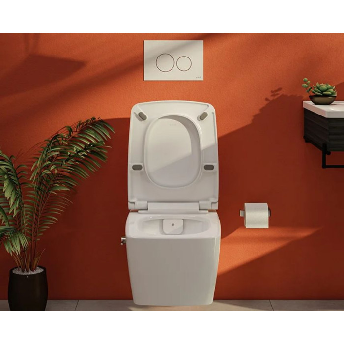 Подвесной унитаз Vitra Metropole безободковый с функцией биде 7672B003-1684