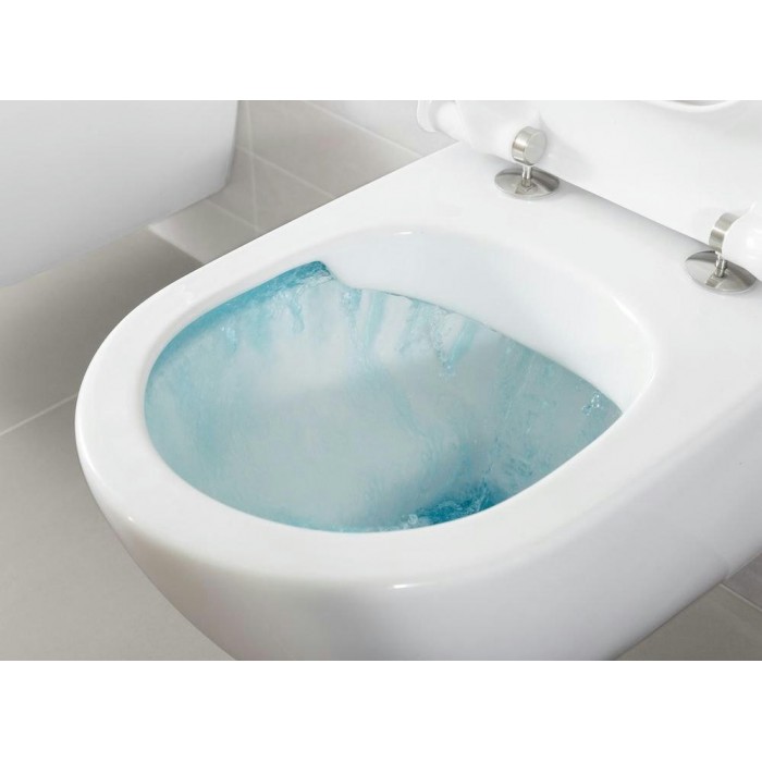 Подвесной унитаз Villeroy&Boch Subway 2.0 безободковый с системой ViFresh 5614A1R1 Ceramic Plus