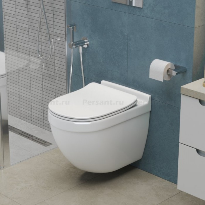 Подвесной унитаз BelBagno Senso-Tor BB017CHR-TOR торнадо безободковый