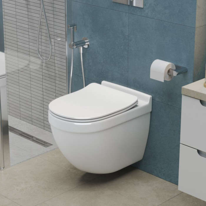 Подвесной унитаз BelBagno Senso-Tor BB017CHR-TOR торнадо безободковый