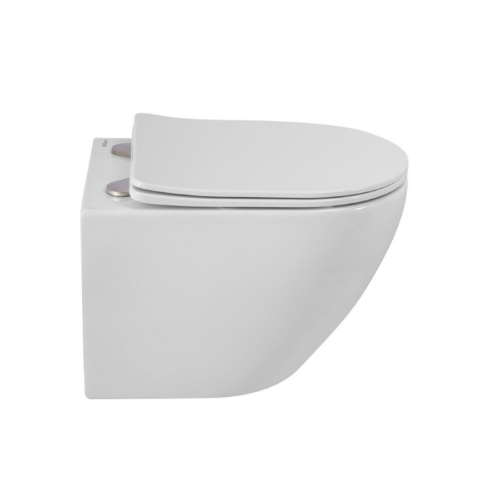 Подвесной унитаз BelBagno Sfera-Tor BB046CH-TOR/SC торнадо с сиденьем