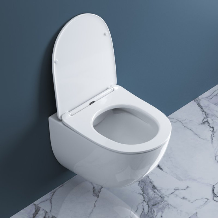 Подвесной унитаз BelBagno Amanda BB051CHR безободковый
