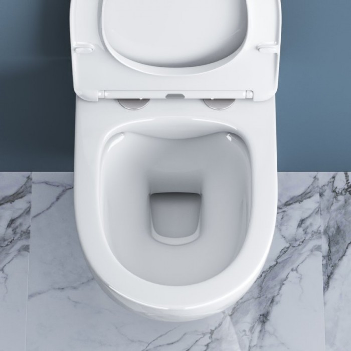 Подвесной унитаз BelBagno Amanda BB051CHR безободковый
