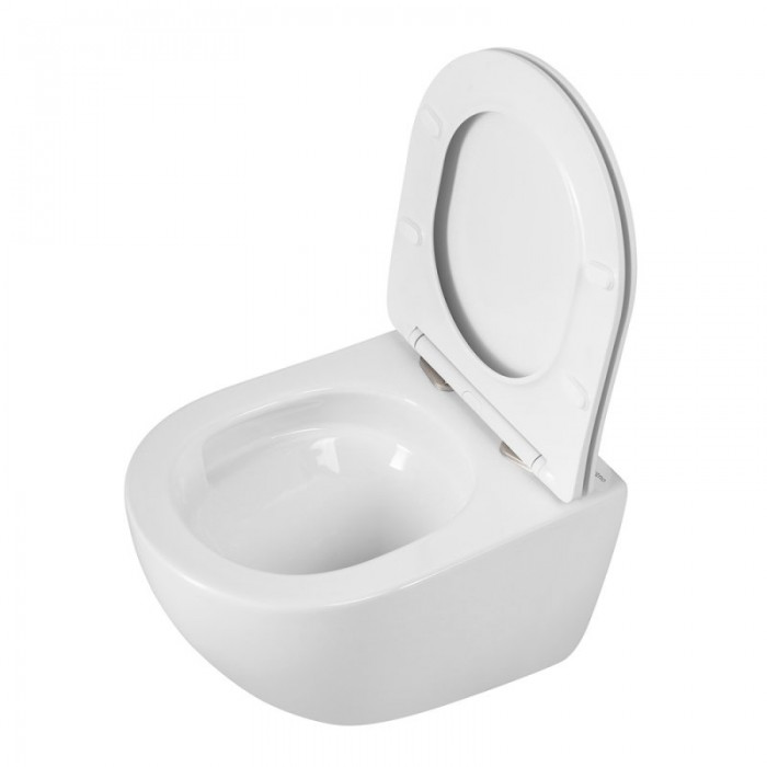 Подвесной унитаз BelBagno Amanda  BB051CH-TOR-FC/SC торнадо с сиденьем