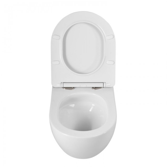 Подвесной унитаз BelBagno Amanda  BB051CH-TOR-FC/SC торнадо с сиденьем