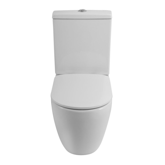 Напольный унитаз BelBagno Amanda BB051CPR+BB051T безободковый