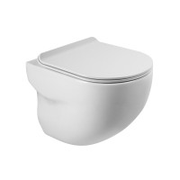 Подвесной унитаз BelBagno Onda BB066CHR безободковый