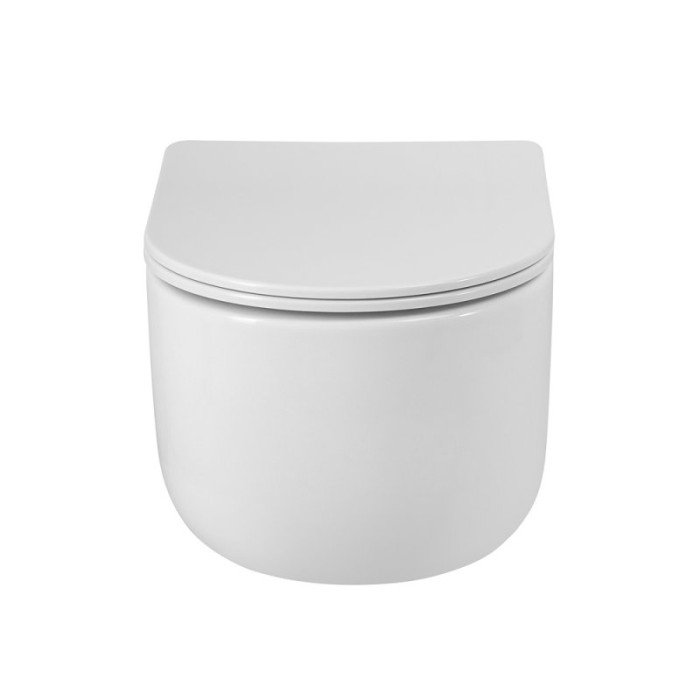 Подвесной унитаз BelBagno Soft-Tor BB084CH-TOR/SC торнадо с сиденьем