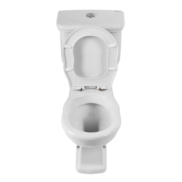 Унитаз напольный BelBagno Boheme BB115CPR+BB115T безободковый