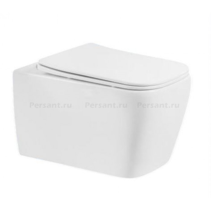 Подвесной унитаз BelBagno Veneto BB132CHR безободковый