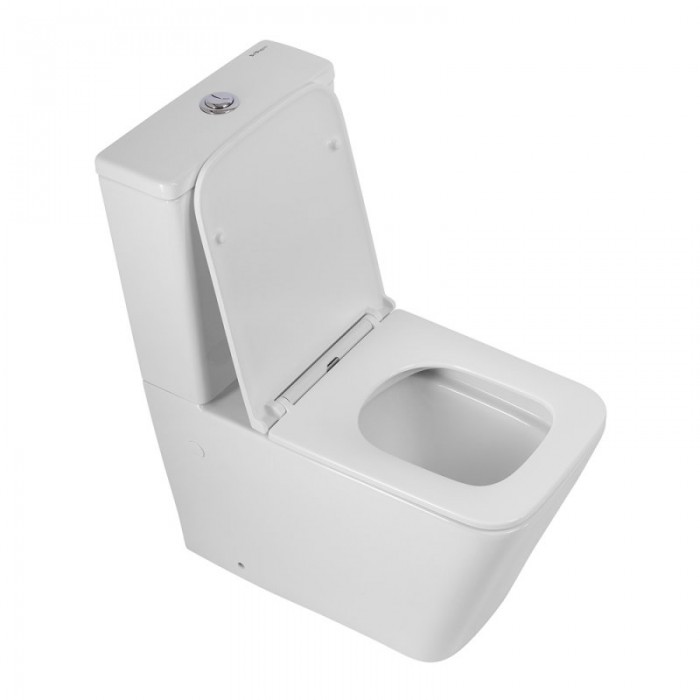 Напольный унитаз BelBagno Ardente-R BB02093CPR/SC + BB02093T безободковый