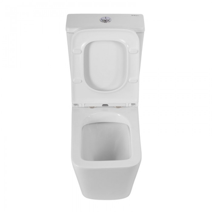 Напольный унитаз BelBagno Ardente-R BB02093CPR/SC + BB02093T безободковый