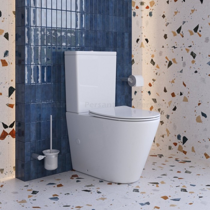 Напольный унитаз BelBagno Flay-Tor смыв "торнадо" BB2149CP-TOR/SC+BB2149T с сиденьем микролифт