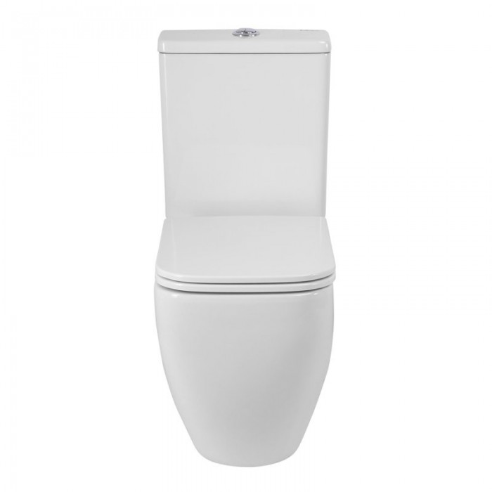 Напольный унитаз BelBagno Luce-Tor BB2197CP-TOR/SC+BB2197T торнадо безободковый