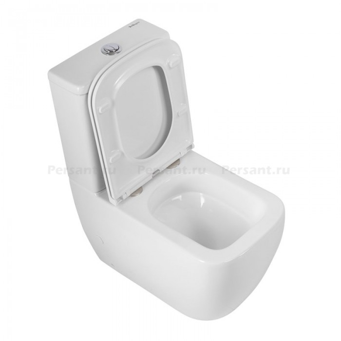 Напольный унитаз BelBagno Luce-Tor смыв "торнадо" BB2197CP-TOR/SC+BB2197T  с сиденьем микролифт