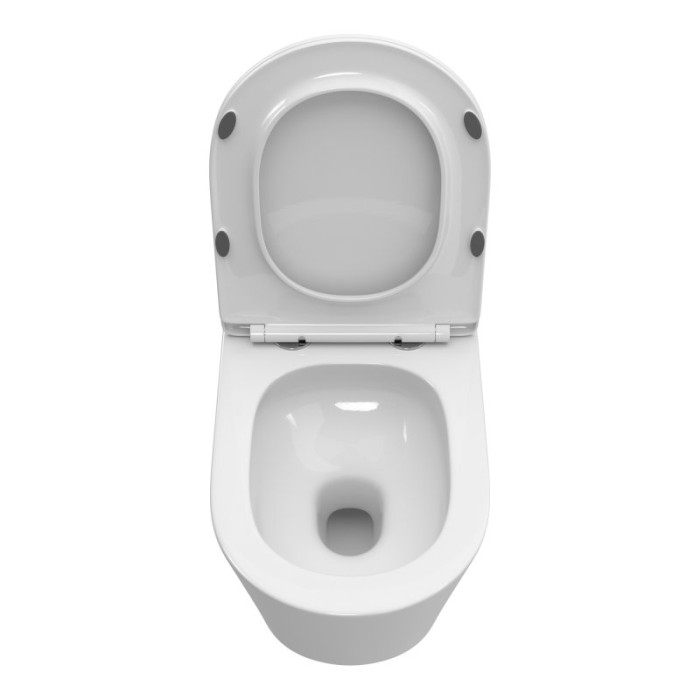 Подвесной унитаз BelBagno Tre-Tor BB5180CH-TOR/SC торнадо с сиденьем