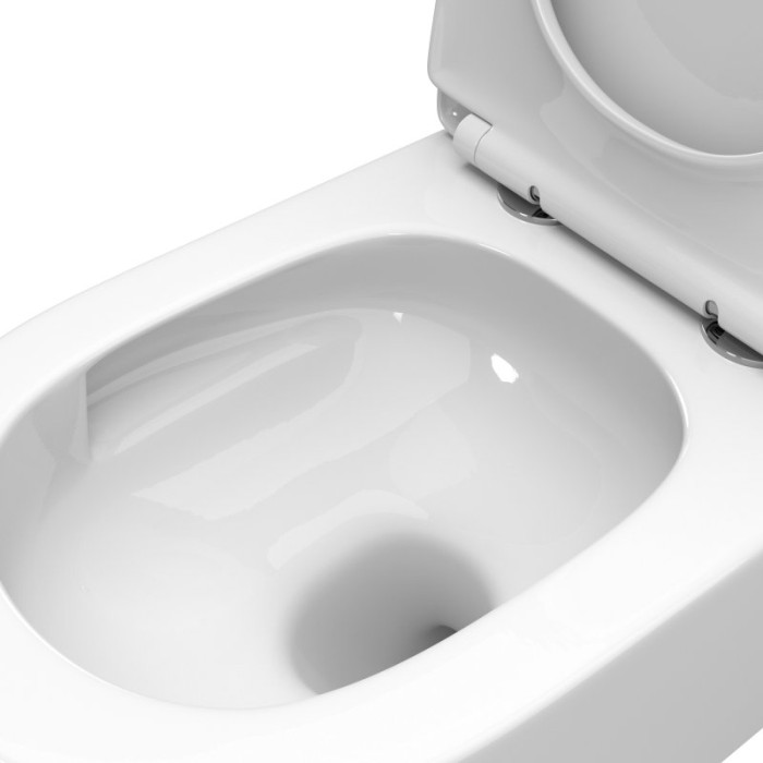 Подвесной унитаз BelBagno Tre-Tor BB5180CH-TOR/SC торнадо с сиденьем