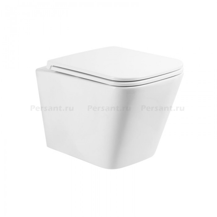 Подвесной унитаз Belbagno ARDENTE-R BB520CHR безободковый