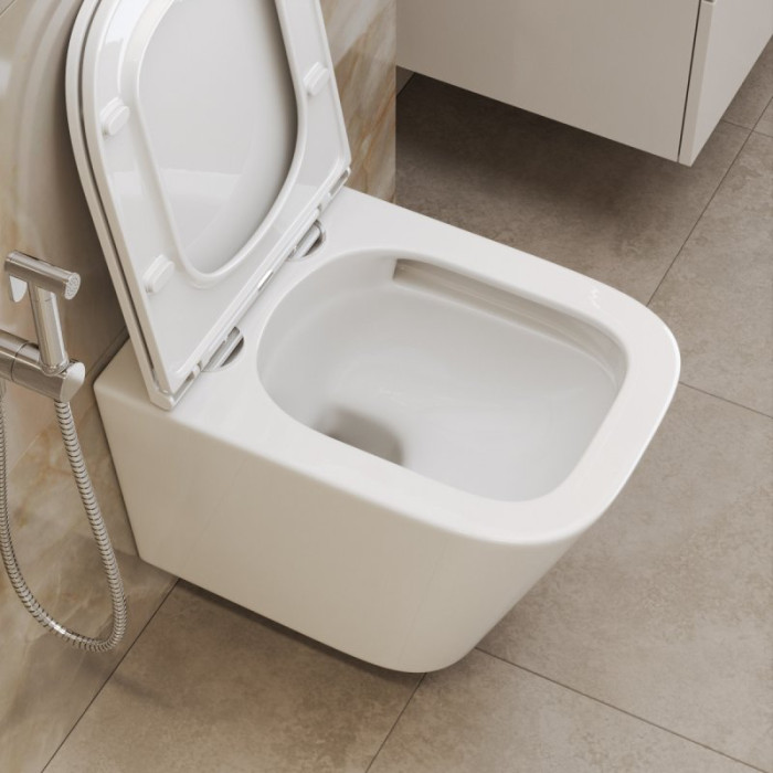 Подвесной унитаз Belbagno Ardente-TOR BB520CH-TOR торнадо безободковый