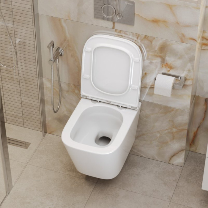 Подвесной унитаз Belbagno Ardente-TOR BB520CH-TOR торнадо безободковый