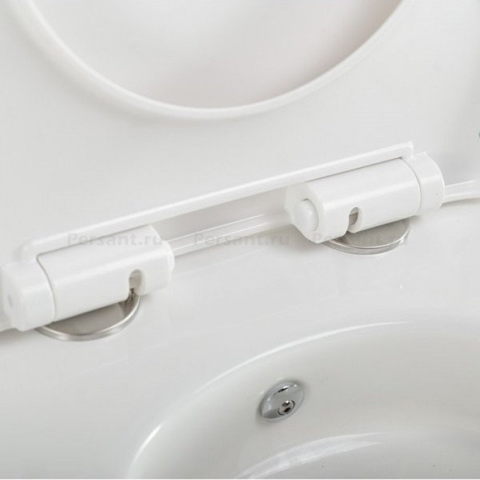 Подвесной унитаз Belbagno Marino-Tor с функцией биде и смывом "торнадо" BB7026CH-TOR-BS/SC с крышкой-сиденьем микролифт