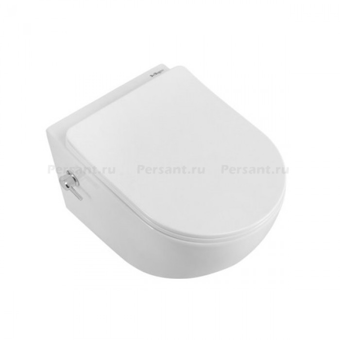 Подвесной унитаз Belbagno Marino-Tor с функцией биде и смывом "торнадо" BB7026CH-TOR-BS/SC с крышкой-сиденьем микролифт