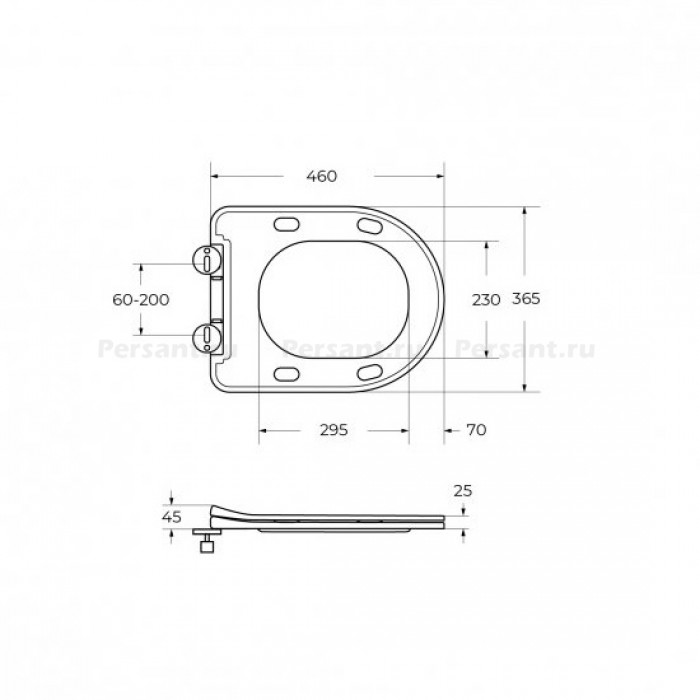 Подвесной унитаз Belbagno Marino-Tor со смывом "торнадо" BB7026CH-TOR/SC с крышкой-сиденьем микролифт