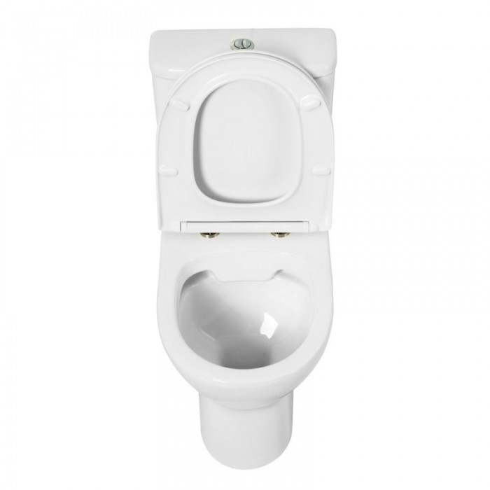 Напольный унитаз BelBagno Energia BB8134CPR/SC+BB8134T безободковый