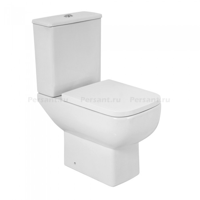 Напольный унитаз BelBagno Aurora BB8604CPR/SC+BB8604T безободковый