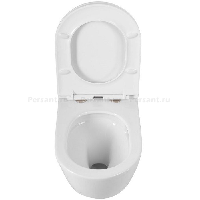 Подвесной унитаз Cezares Relax CZR-3806-53-TH-TOR/SC смыв торнадо, с сиденьем soft-close