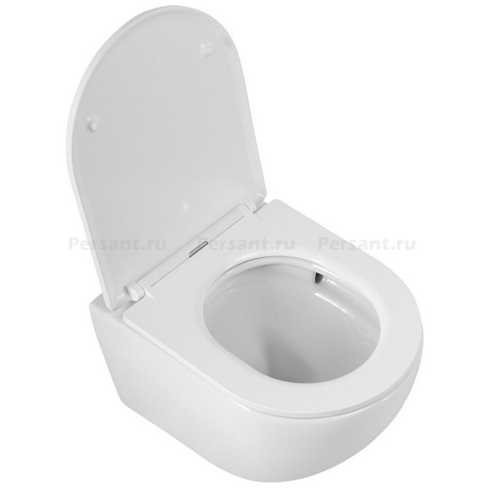 Подвесной унитаз Cezares Relax 49 CZR-38088-49-TH-TOR/SC смыв торнадо, с сиденьем soft-close