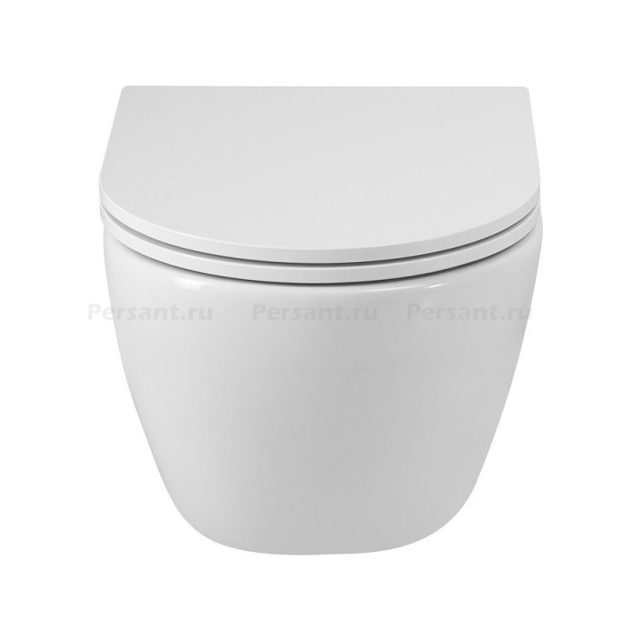 Подвесной унитаз Cezares Relax 49 CZR-38088-49-TH-TOR/SC смыв торнадо, с сиденьем soft-close