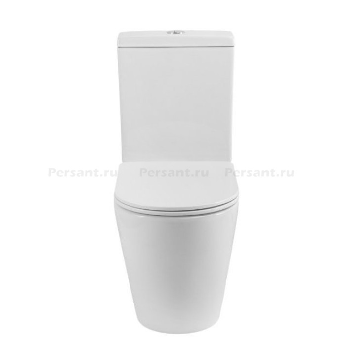 Напольный унитаз Cezares Stylus CZR-538-CP-TOR/SC смыв торнадо, сиденье с микролифтом