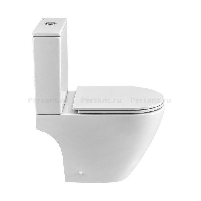 Напольный унитаз Cezares Relax CZR-8026-CP-TOR/SC смыв торнадо, сиденье с микролифтом