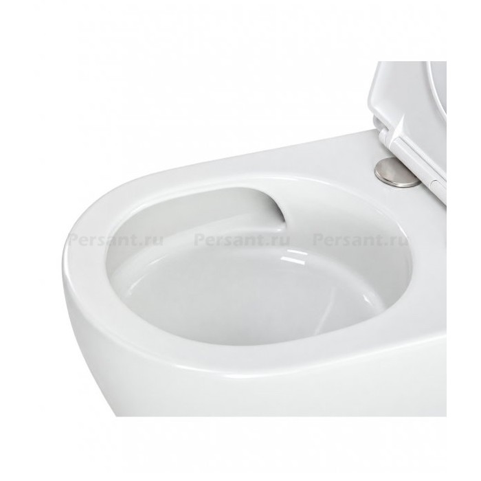Напольный унитаз Cezares Relax CZR-8026-CP-TOR/SC смыв торнадо, сиденье с микролифтом