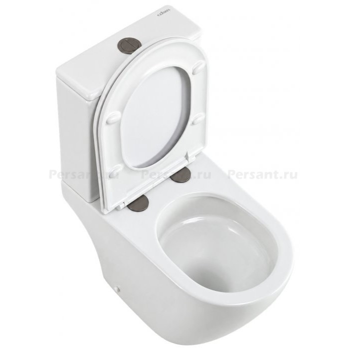 Напольный унитаз Cezares Relax CZR-8026-CP-TOR/SC смыв торнадо, сиденье с микролифтом