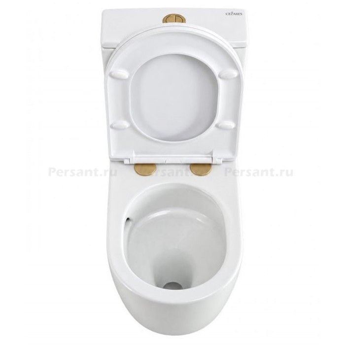 Напольный унитаз Cezares Relax CZR-8026-CP-TOR/SC смыв торнадо, сиденье с микролифтом