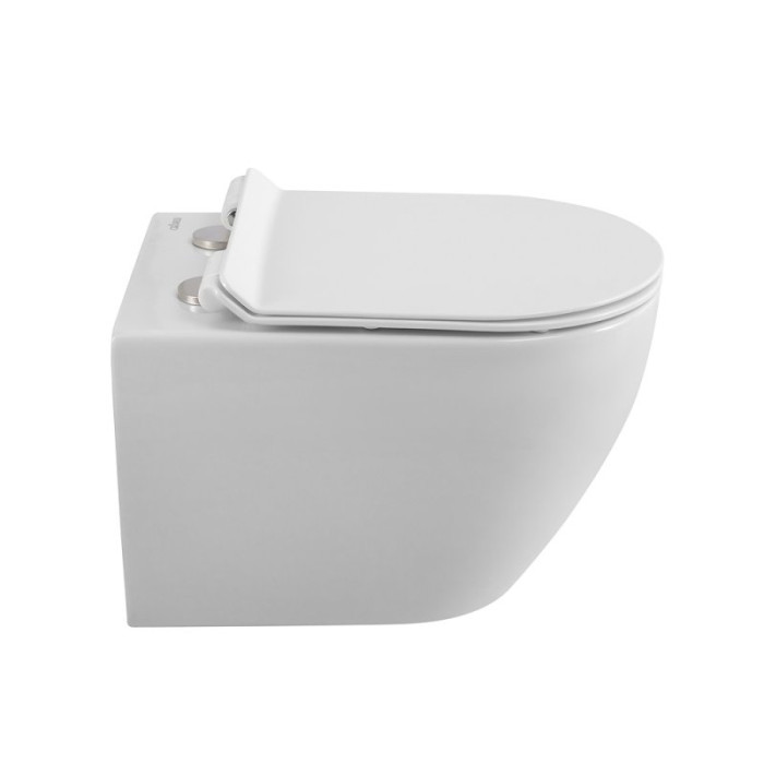 Подвесной унитаз Cezares Stylus-Tor CZR-6601-TH-TOR безободковый, смыв торнадо