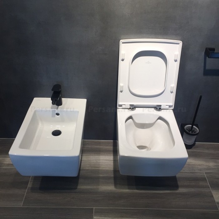 Подвесной унитаз Villeroy&Boch Memento 2.0 4633R001 альпийский белый