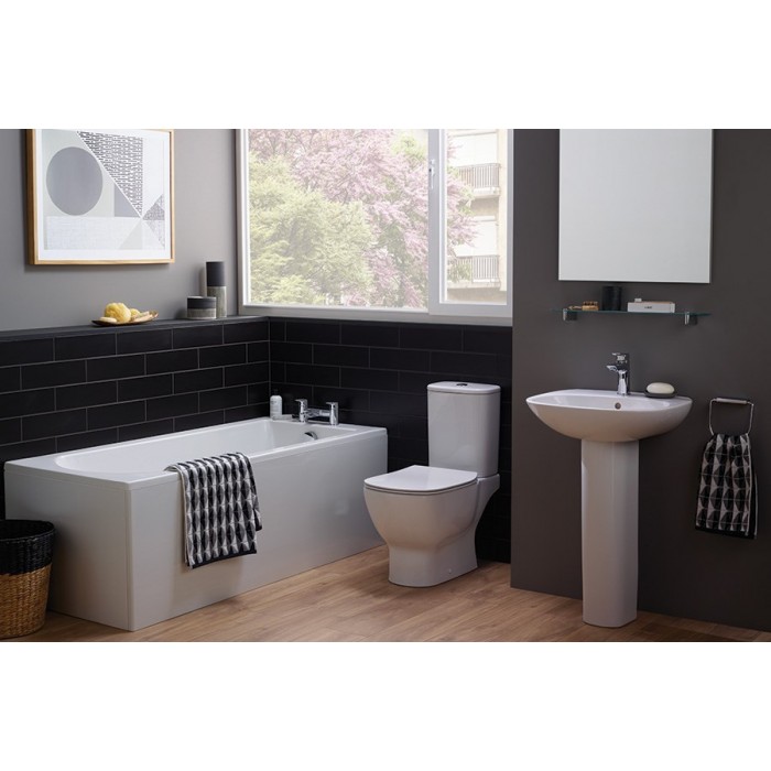 Напольный унитаз Ideal Standard Tesi T008701 со смывом AquaBlade