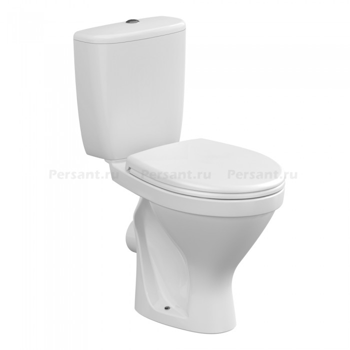 Унитаз напольный Cersanit TRENTO S-KO-TR011-3/6-PL-w, сиденье микролифт