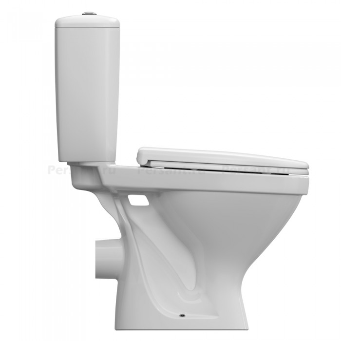 Унитаз напольный Cersanit TRENTO S-KO-TR011-3/6-PL-w, сиденье микролифт