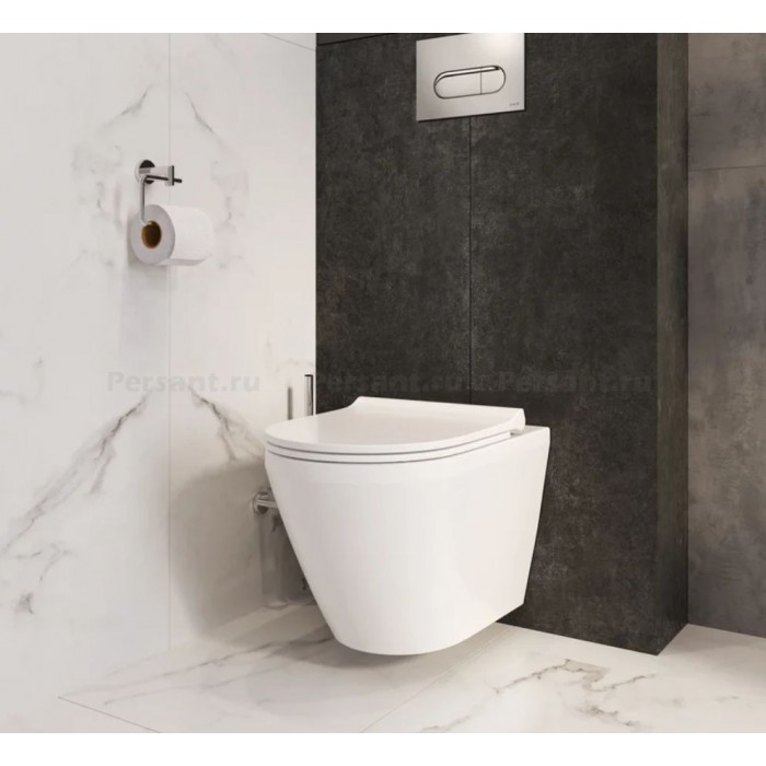 Подвесной унитаз Vitra Integra Round безободковый 7041B003-0075