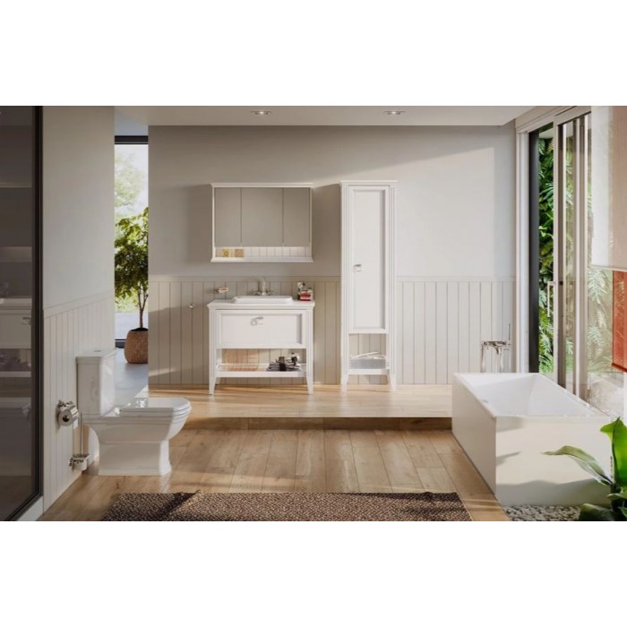 Напольный унитаз Vitra Serenada 9722B003-7205 с функцией биде и сиденьем микролифт