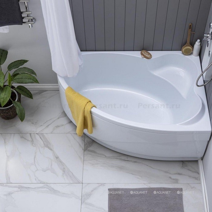Акриловая ванна Aquanet Mayorca 150x100 R 00205438 правосторонняя