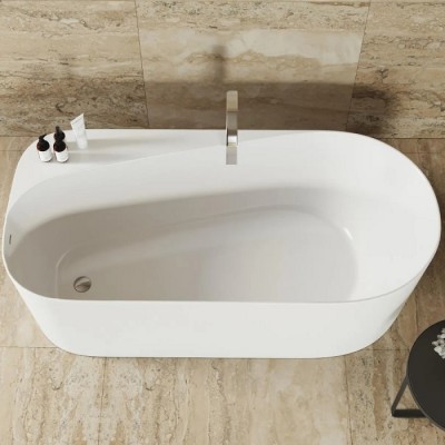 Акриловая ванна Allen Brau Priority 1 170x80 2.31001.20 белая, отдельностоящая