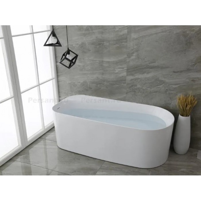 Акриловая ванна Allen Brau Priority 1 170x80 2.31001.20 белая, отдельностоящая