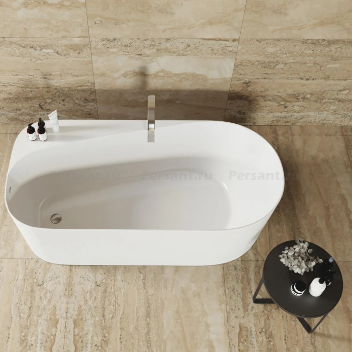 Акриловая ванна Allen Brau Priority 1 170x80 2.31001.20 белая, отдельностоящая
