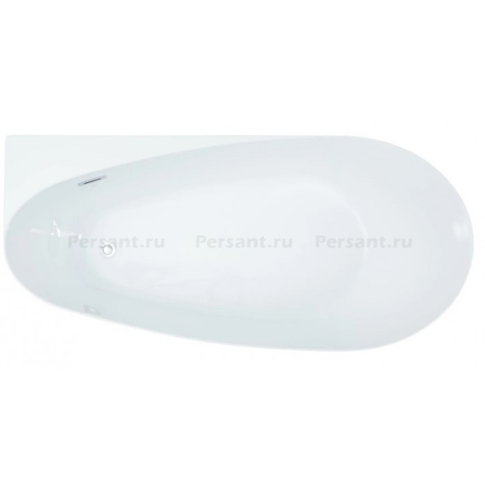Акриловая ванна Allen Brau Priority 2 170x80 2.31002.20 белая, пристенная