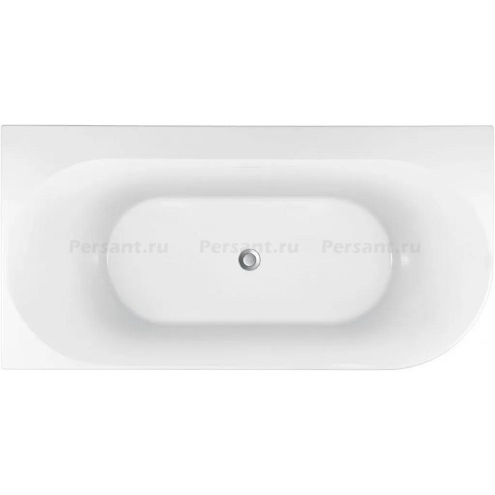 Акриловая ванна Allen Brau Priority 4 170x78 2.31004.20A белая, левосторонняя